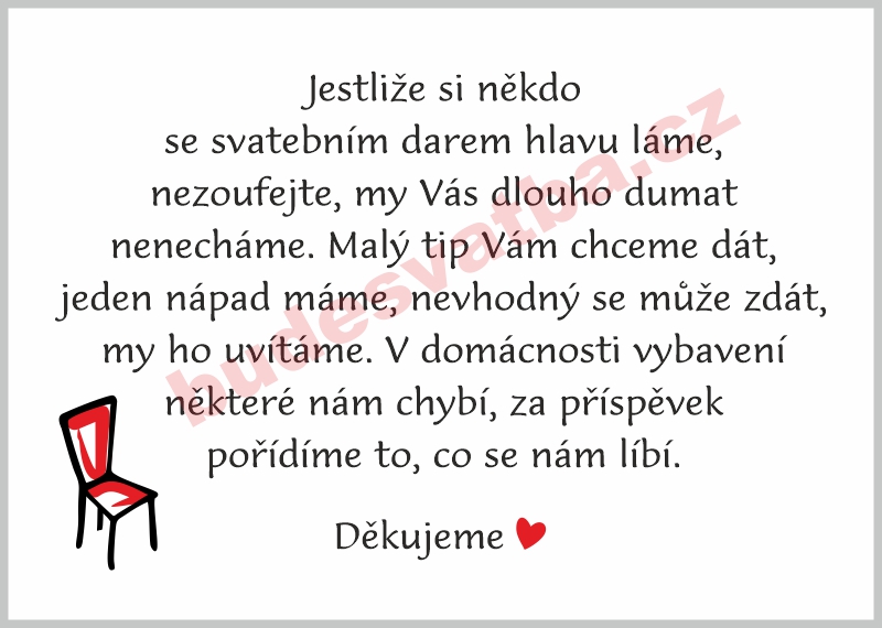 Domácnost - červený motiv
